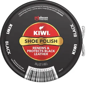 Kiwi Black Paste Polish 15ml